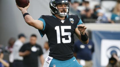 Jaguars now have inserted Gardner Minshew II at QB.