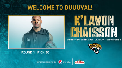 2020 NFL Draft: Jacksonville Jaguars Draft K'Lavon Chaisson 20th