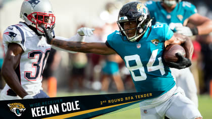 Jaguars WR Cole starts in place of Chark against Dolphins