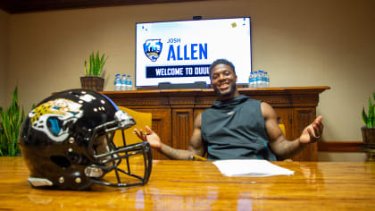 New Jaguars DE Josh Allen: “Man, oh man … I'm ready''