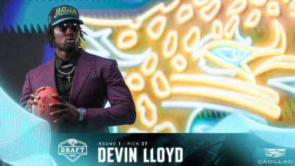 Devin Lloyd: Jacksonville Jaguars with the 27th Pick - Block U