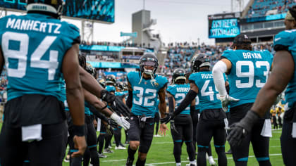 Jacksonville Jaguars cornerback Tyson Campbell (32) during an NFL