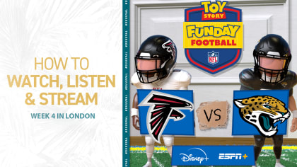 NFL Week 4 Toy Story game: How to watch, stream Falcons vs. Jaguars