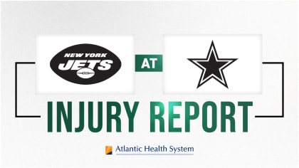 New York Jets vs. Dallas Cowboys Week 2 Injury Report - Friday