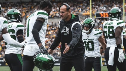 Jets HC Robert Saleh attends Islanders-Bruins Game 3