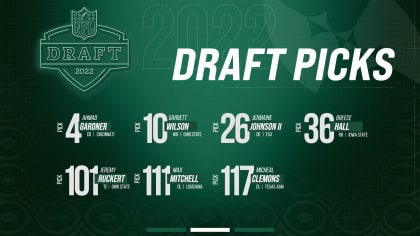 Jets draft picks 2022: Full list of NFL draft picks, team needs, dream  first pick - DraftKings Network