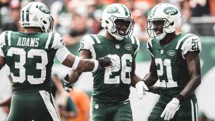 New York Jets John Elliott during game vs Cincinnati Bengals