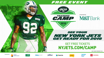 Jets Announce 2018 Training Camp Schedule