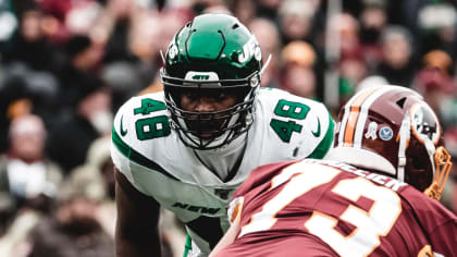 October 13, 2019, New York Jets linebacker Jordan Jenkins (48