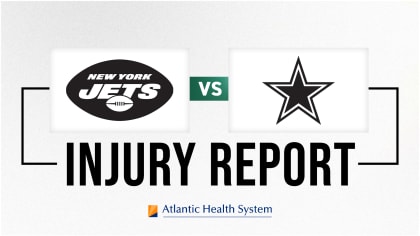 Dallas Cowboys vs New York Jets Wednesday injury report