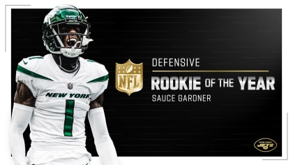 Jets' 'Sauce' Gardner and Garrett Wilson win Rookie of the Year awards