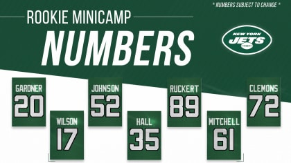 First Look! Rookie Jersey Numbers