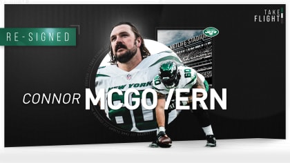 New York Jets re-sign center Connor McGovern