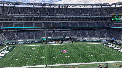 NY Jets - MetLife Stadium 50 yard line at night