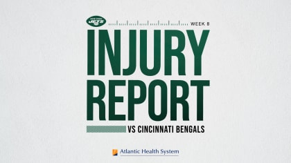 Week 8: NFL injury report for Sunday's games 