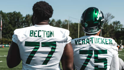 Jets' Mekhi Becton draws unique take from Alijah Vera-Tucker