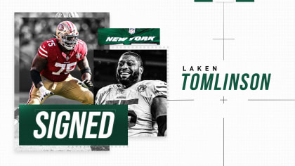 Laken Tomlinson signs with the New York Jets in NFL free agency