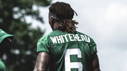 New York Jets safety Jordan Whitehead (3) defends during an NFL game  against the Green Bay Packers Sunday, Oct. 16, 2022, in Green Bay, Wis. (AP  Photo/Jeffrey Phelps Stock Photo - Alamy