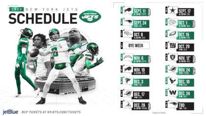 the jets football schedule