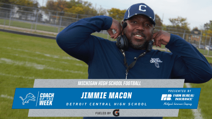 Grandville football coach named Detroit Lions high school coach of the week