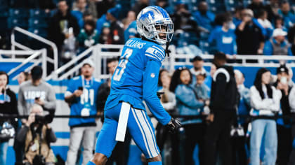 Lions rookie wide receiver Jameson Williams switched his jersey number