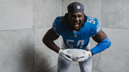 Syndication: Detroit Free Press Detroit Lions defensive tackle Alim McNeill  (54) celebrates Lions 21