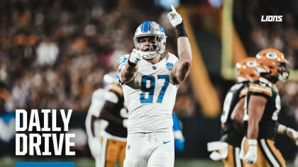 THE DAILY DRIVE: Lions star Aidan Hutchinson named NFC Defensive Player of  the Week