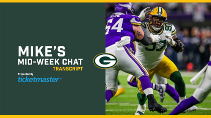 Vikings at Packers Live Chat