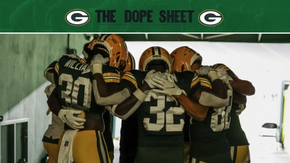 Dope Sheet: Packers head into the bye