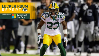 NFL report: Packers will be missing another cornerback, Raiders