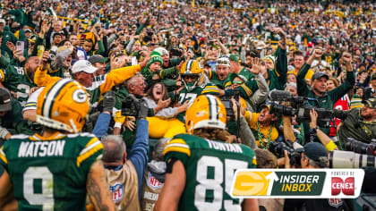 Photos: Packers fans get excited about playoff game