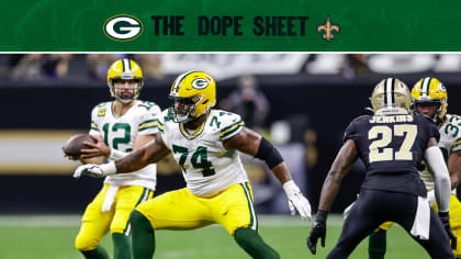 Dope Sheet: Packers-Saints open season in Jacksonville