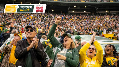 Green and Gold alive and well at Lambeau Field -- Go Pack Go!