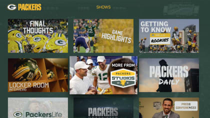 Packers launch official connected TV app for streaming video