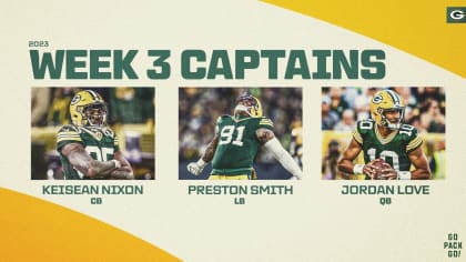 green bay packers captains