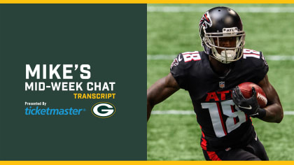 Mike's Mid-Week Chat: How much will the Falcons test the Packers' run  defense?