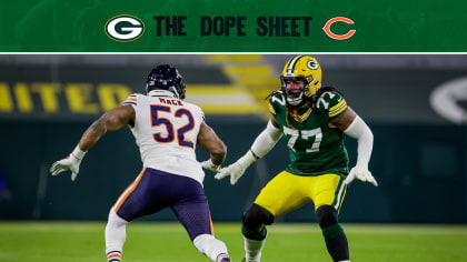 Dope Sheet: Packers host Rams in prime time
