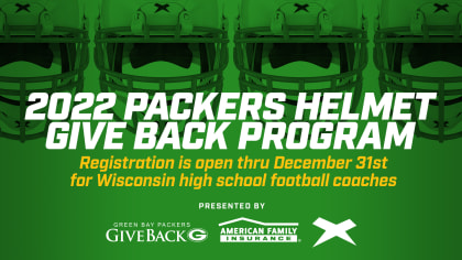 Packers Give Back, American Family Insurance to donate new helmets