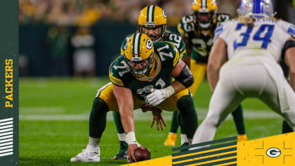 Josh Myers the lone constant on Green Bay Packers offensive line