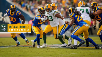 How the Green Bay Packers routed the Los Angeles Rams to reach the