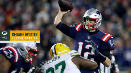 Patriots rookie QB plays firs NFL snaps, Packers win on final play