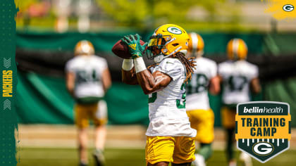 Green Bay Packers practice on chilly Friday