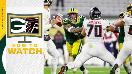 Packers vs. Falcons, How to watch, stream & listen