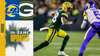 Green Bay Packers-Los Angeles Rams game blog: Score, updates