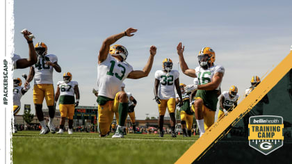 Training camp practice begins in Green Bay