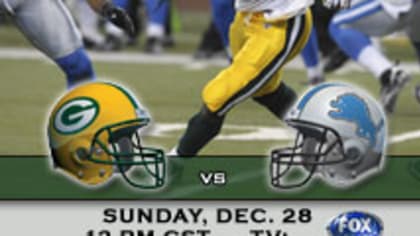 Tickets Available For Packers-Lions Game