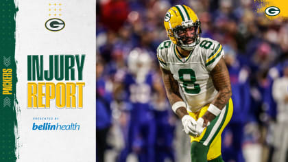 Green Bay Packers release Thursday injury report ahead of Week 2 game vs.  Falcons