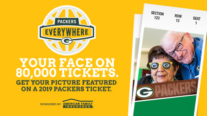 Contest gives fans chance to have their photo on Packers tickets