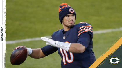 Mitch Trubisky (well, his jersey) is in the Pro Football Hall of