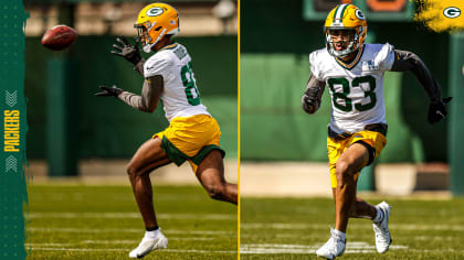 Romeo Doubs - Second-year receiver starts at Green Bay's OTAs